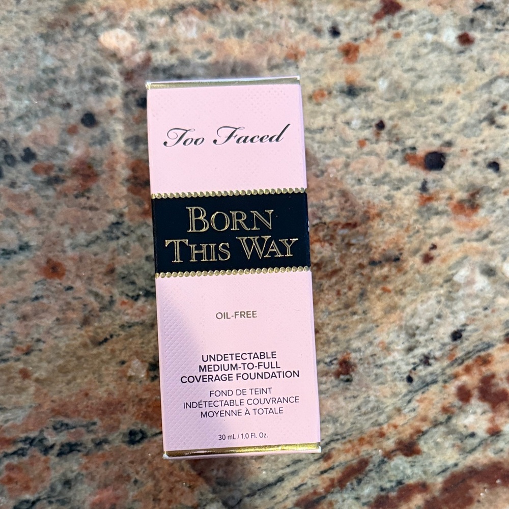 Too Faced Born This Way Foundation - Pink and Gold